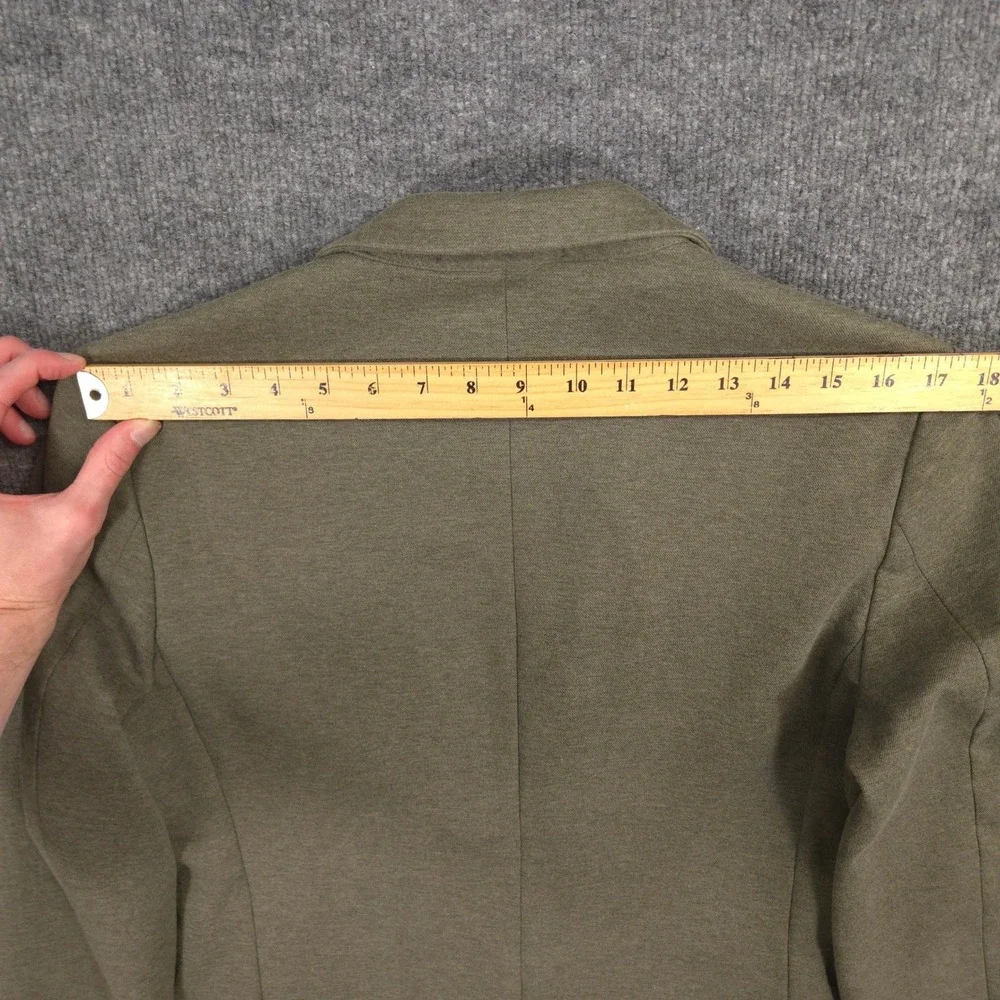 J Crew Thompson Knit Blazer Mens 38R Olive Heather Slim Fit Business Casual